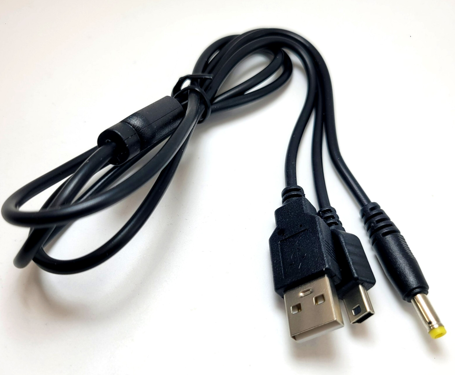 PSP 1000 / Slim / Lite / 2000 / 3000 – 2-in-1 USB Data Charging Cable Cord