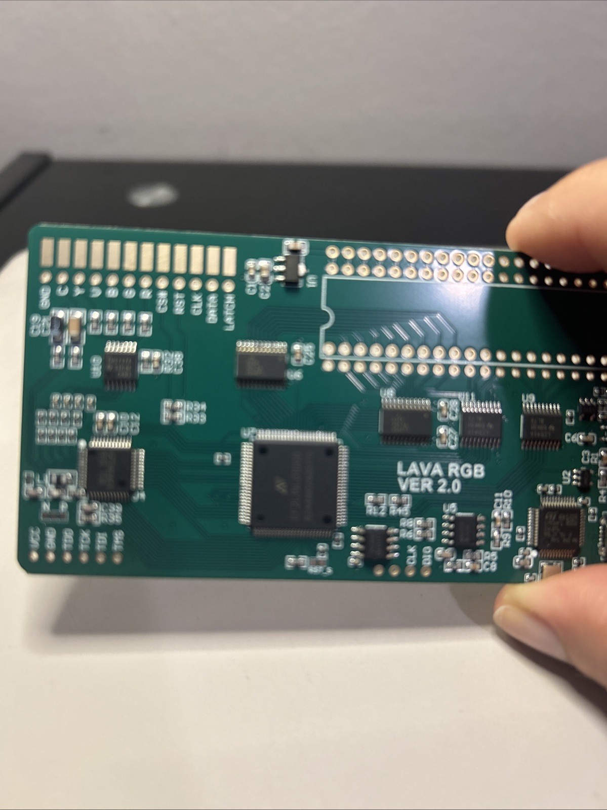 New-Lava RGB 2.0 Kit For AV Famicom Console For RGBS/ S-Video Output New Board