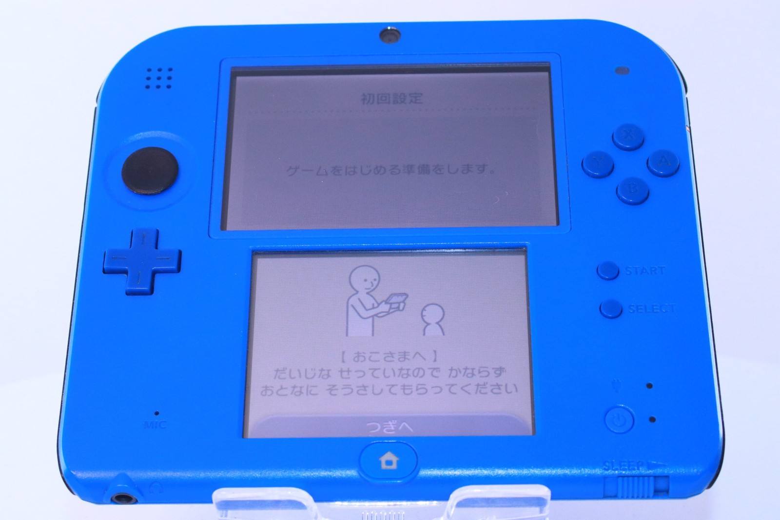JP Game Nintendo 2DS Blue [Rank:A] W/Box Region-locked