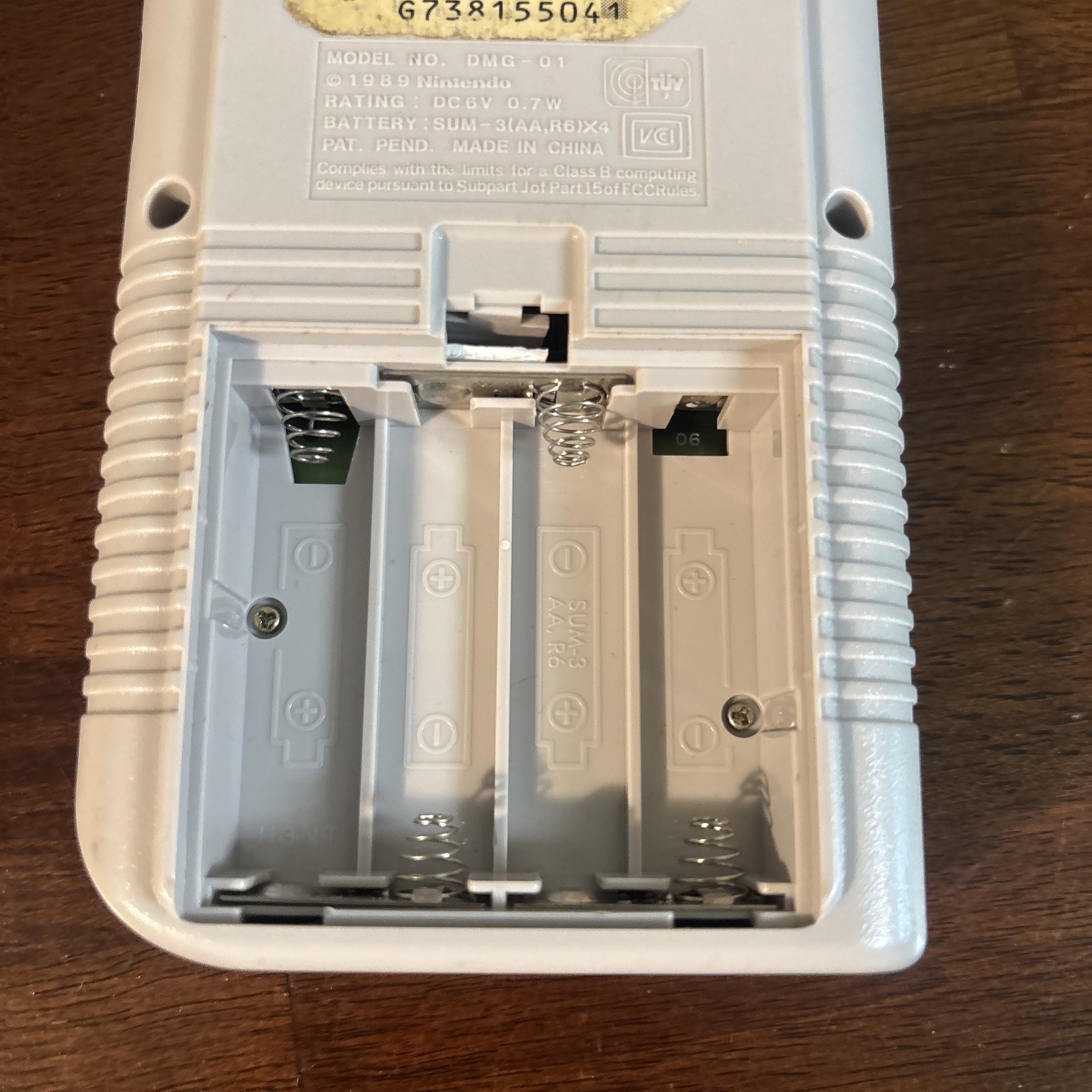 Nintendo Game Boy Launch Edition Handheld System – Gray