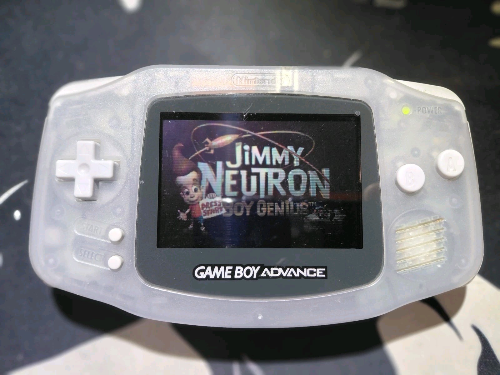 Nintendo Game Boy Advance Console System – Clear Glacier
