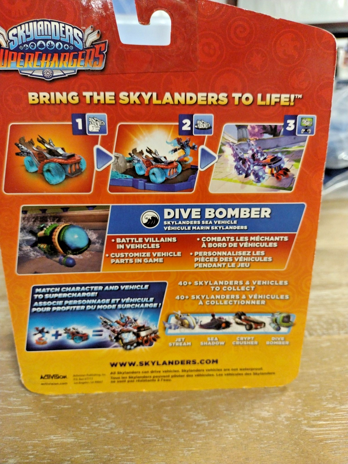 Skylanders Super Chargers Dive Bomber 2015, New in Box. T,9