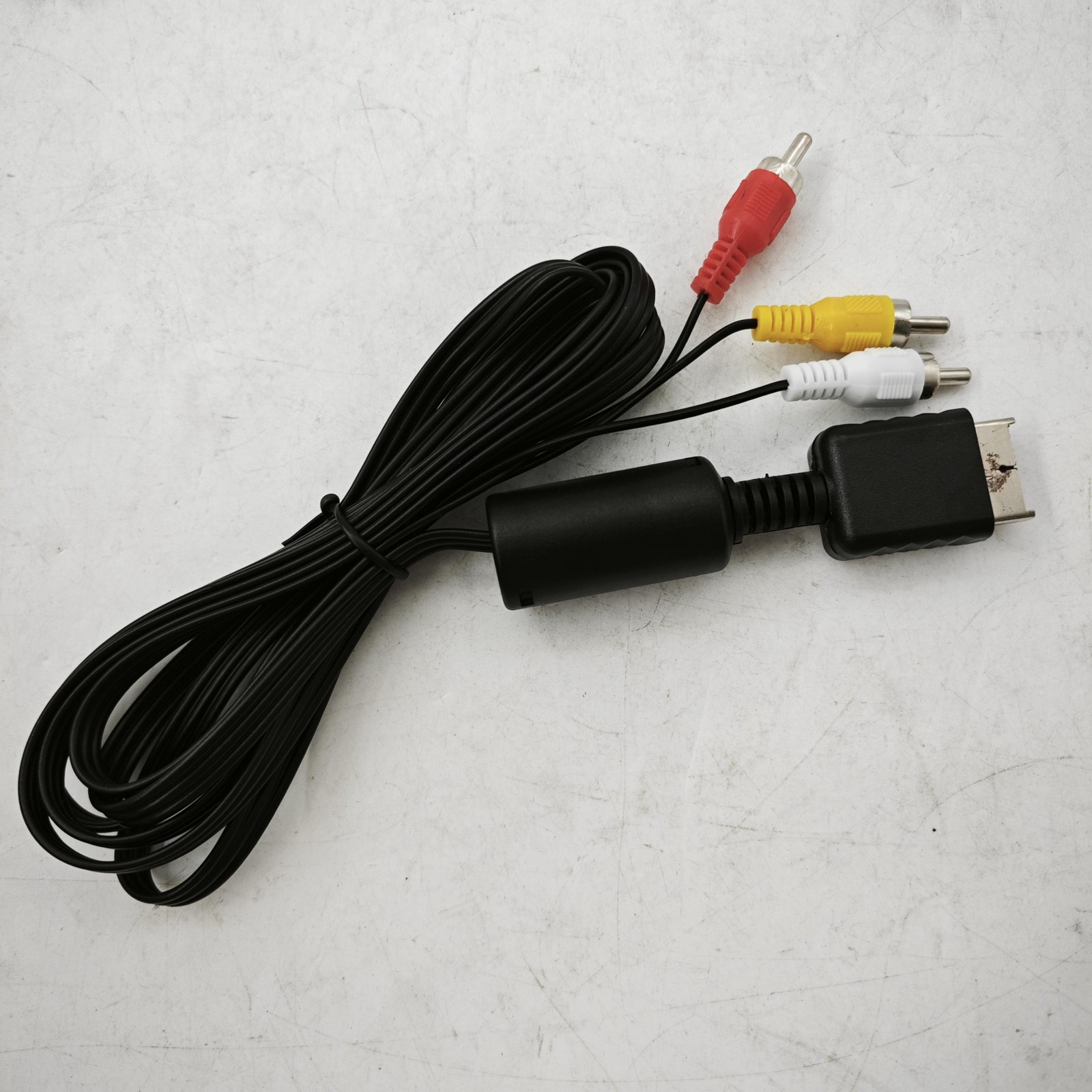 6 Feet AV to RCA Audio Video Composite Cable Cord For Sony PS1 PS2 PS3 PS3 Slim