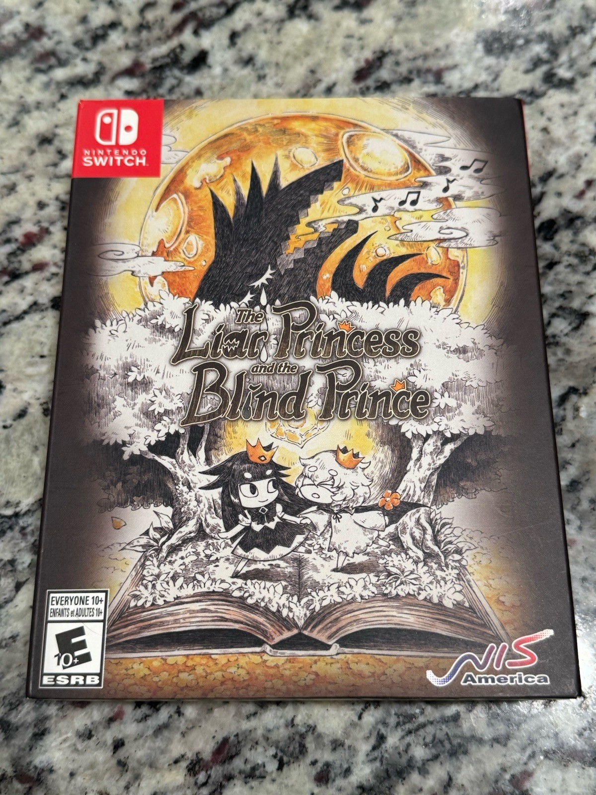 NO GAME BOX ONLY The Liar Princess and the Blind Prince Storybook Edition Switch
