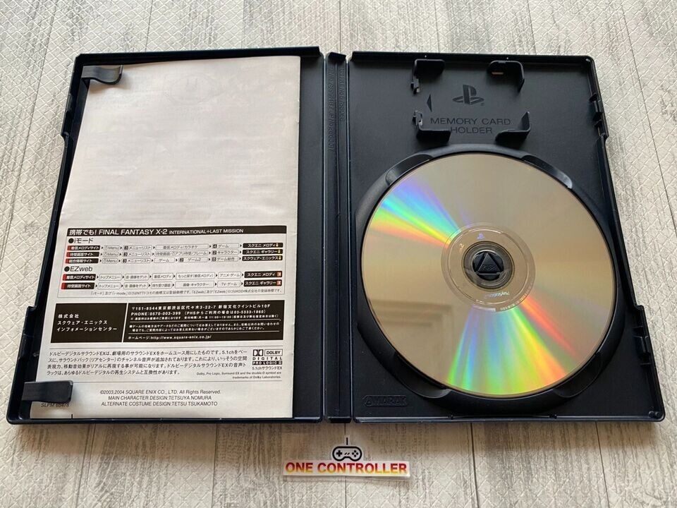 SONY PS2 Kingdom HeartsⅠⅡ & Final Mix & FINAL FANTASY X & X-2 International set