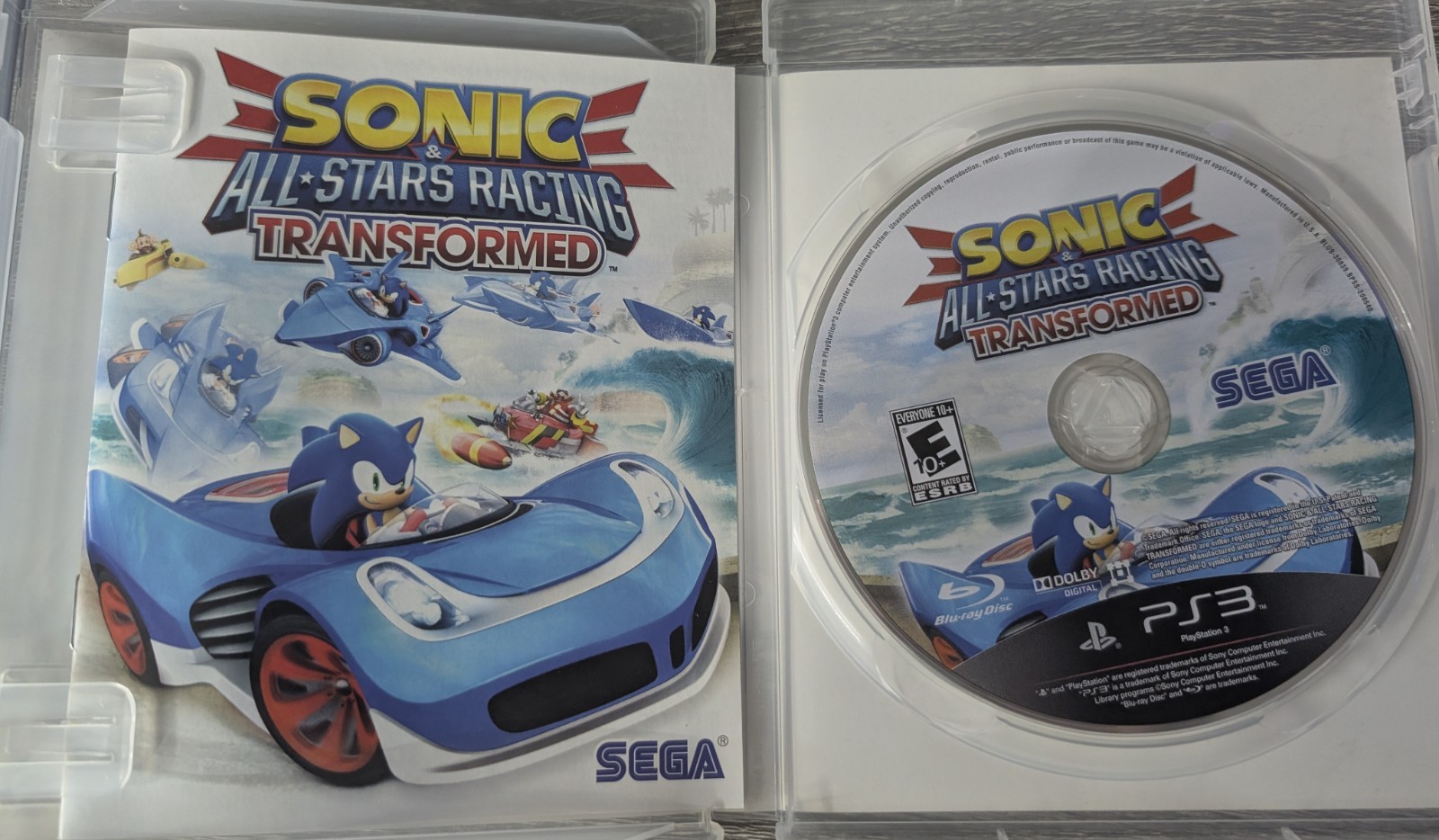 Sonic & All-Stars Racing Transformed — Bonus Edition (Sony PlayStation Vita,…
