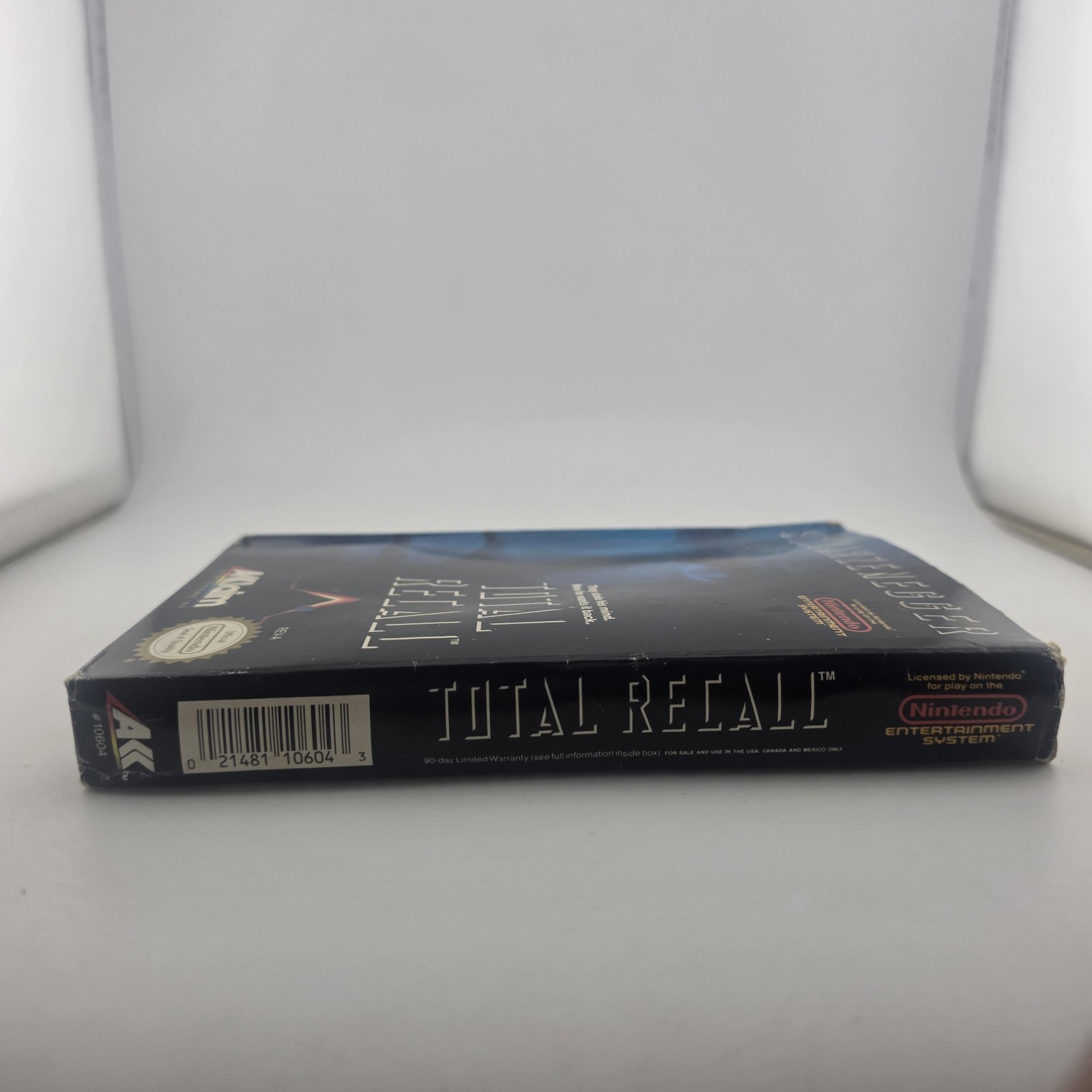 Total Recall – Box Only – Nintendo Entertainment System Nes (No Game)