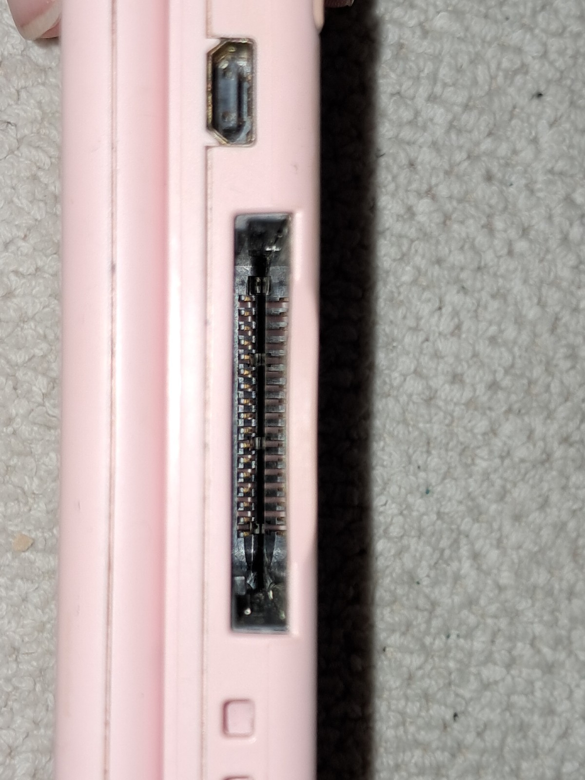Nintendo DS Lite Pink Console Only Model USG-001 Parts/Repair Only
