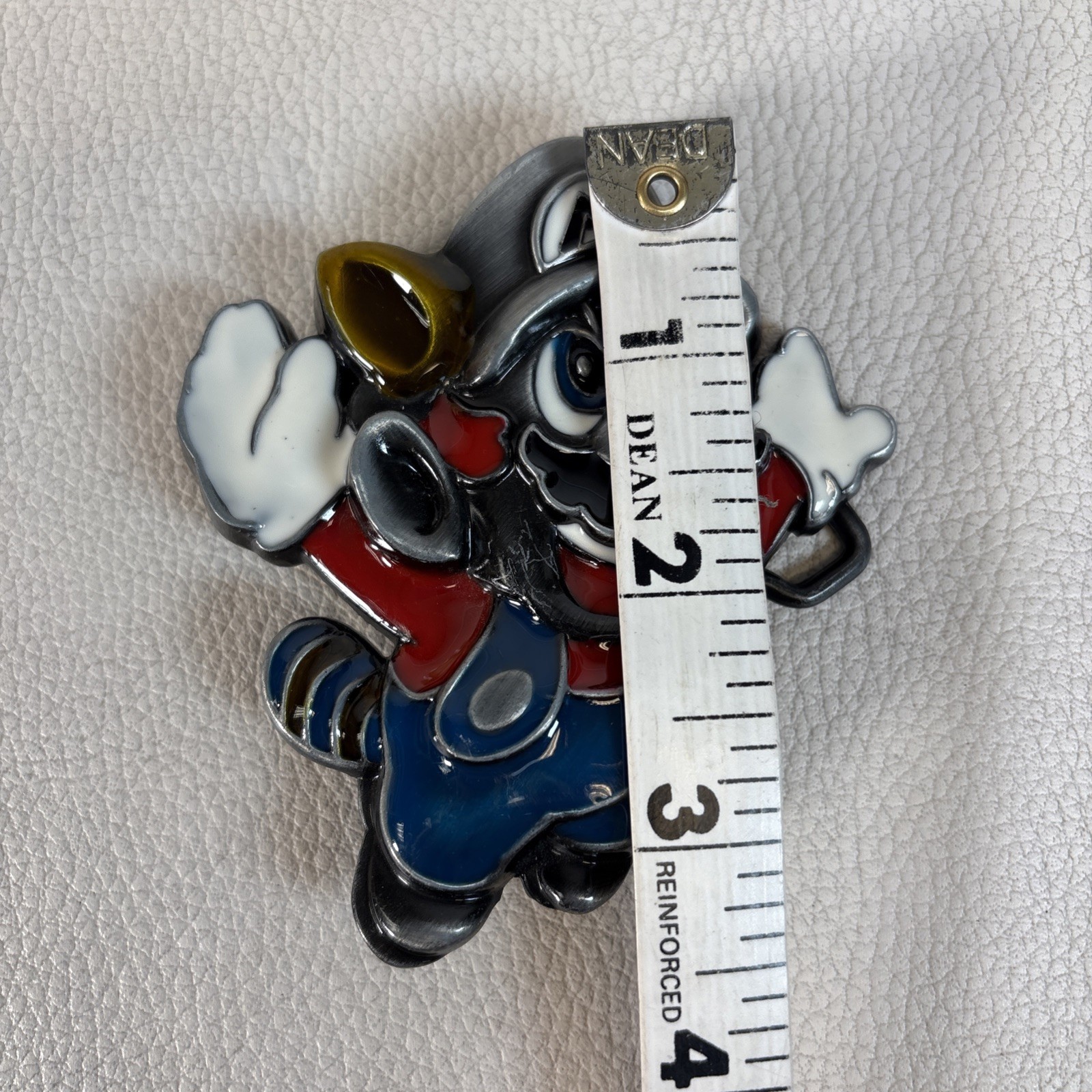 Mario Flying Squirrel Belt Buckle Super Mario Bros U Deluxe Game -B20