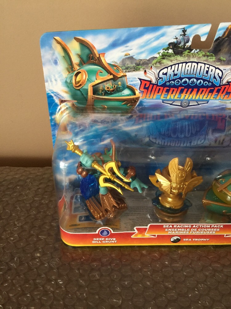 Skylanders SuperChargers: Racing Sea Pack Racing Sea Pack Sea Trophy Fast Ship!!