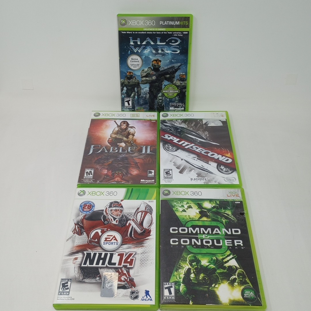 Lot Of 22 Xbox 360 Games With Cases (Many Have Manuals) UNTESTED See Pics!