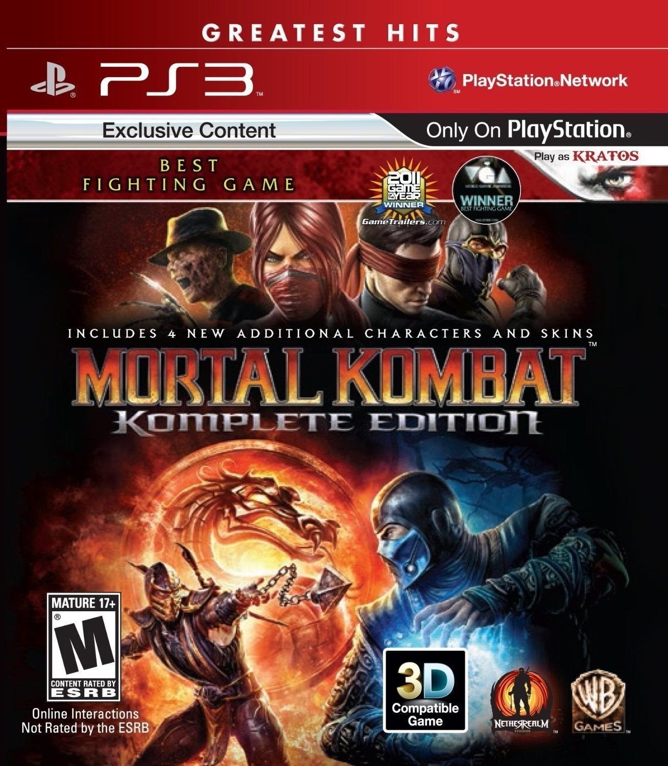 PlayStation 3 Mortal Kombat Komplete Edition (Greatest Hits) – Playstat GAME NEW