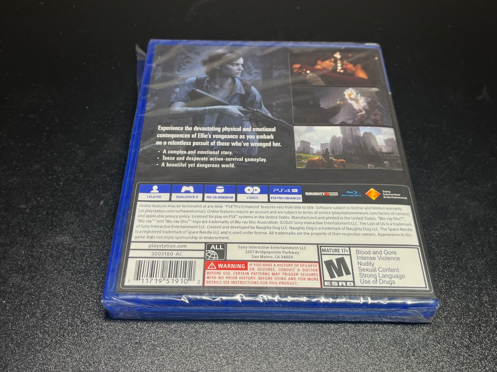 The Last of Us Part II (PlayStation 4 PS4) 🔥Fast Shipping🔥Factory Sealed