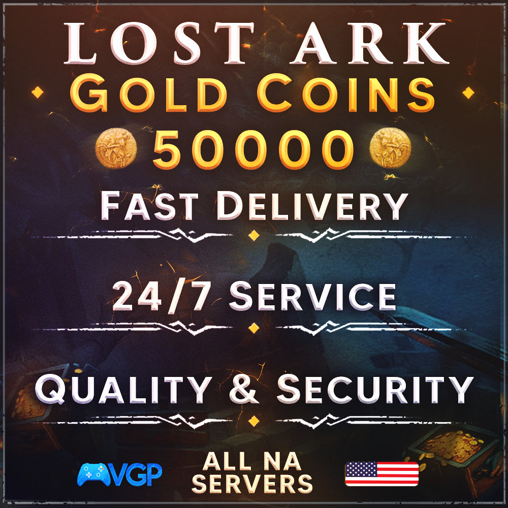 Lost Ark 🔥 Lost Ark Gold 🔥 50K 🔥 All NA Servers 🚛 15 Min Del ✔️ Fees Covered