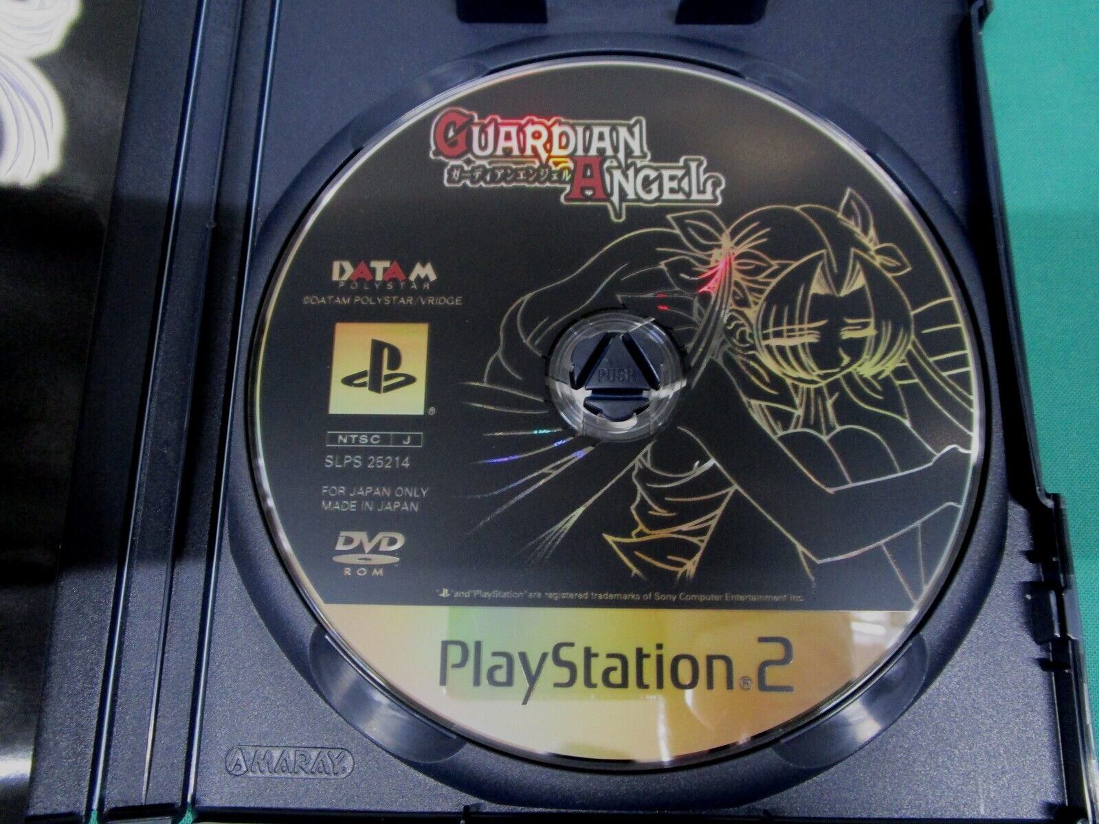PlayStation2 — Guardian Angel — included postcard. PS2. JAPAN GAME. 38504