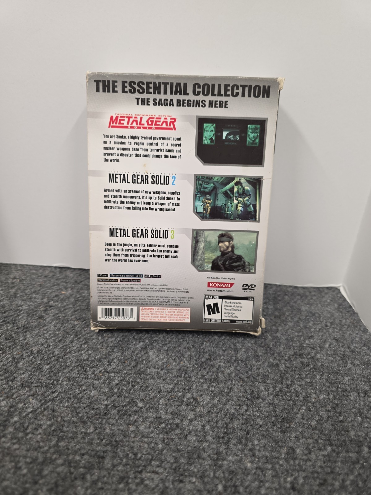 Metal Gear Solid: The Essential Collection – PlayStation 2