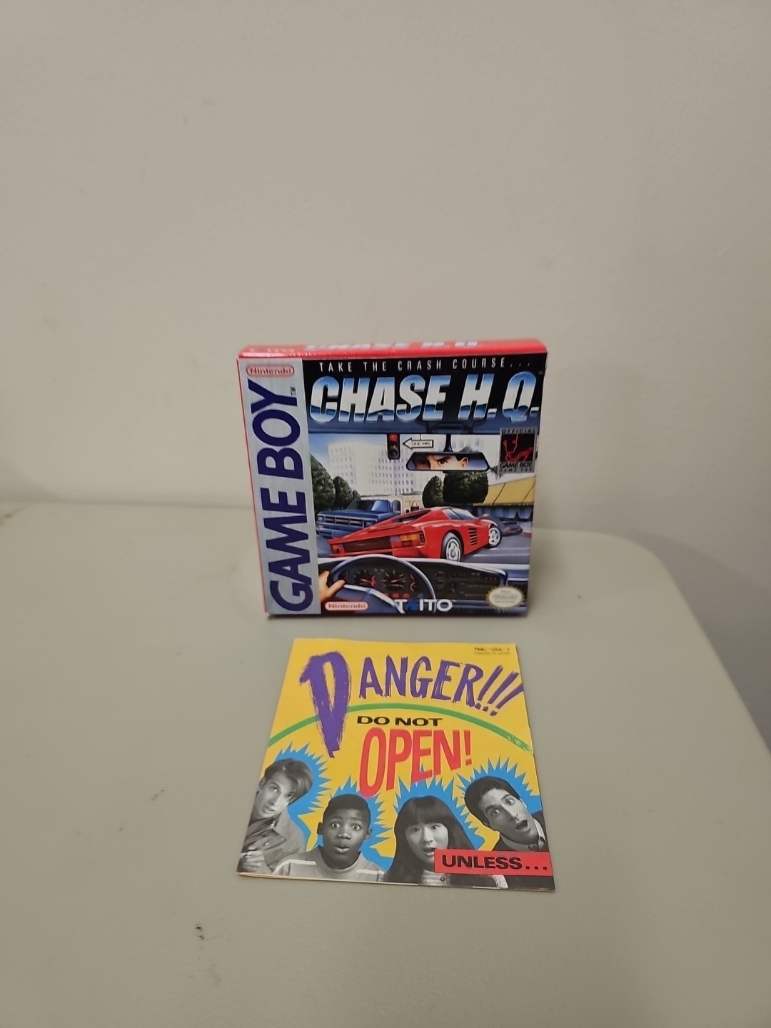 Gameboy CHASE H.Q. HQ Nintendo Game Boy BOX ONLY