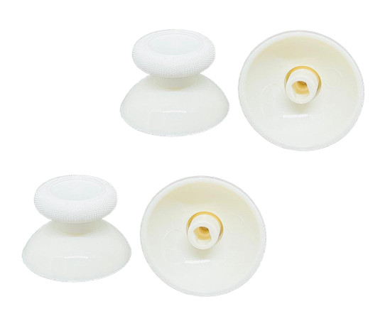 4pc Analog Thumbstick Joystick Microsoft Xbox One S X Series White 1708
