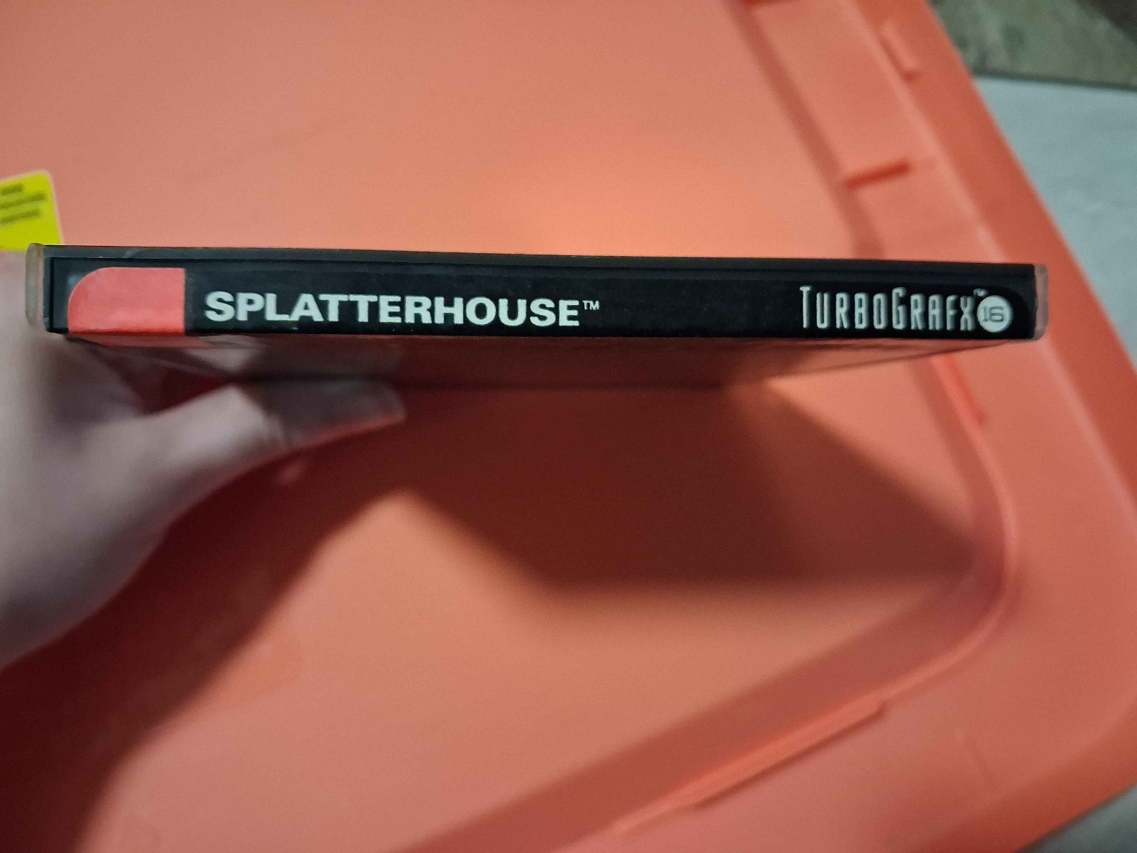 Splatterhouse (TurboGrafx-16) Jewel Case and Manual Tested WORKING
