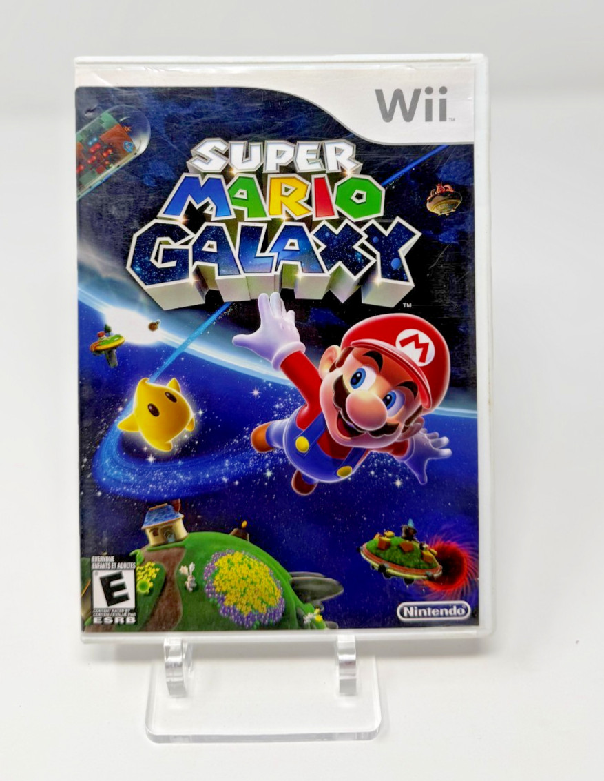 Super Mario Galaxy – Nintendo Wii CIB Excellent Tested Working