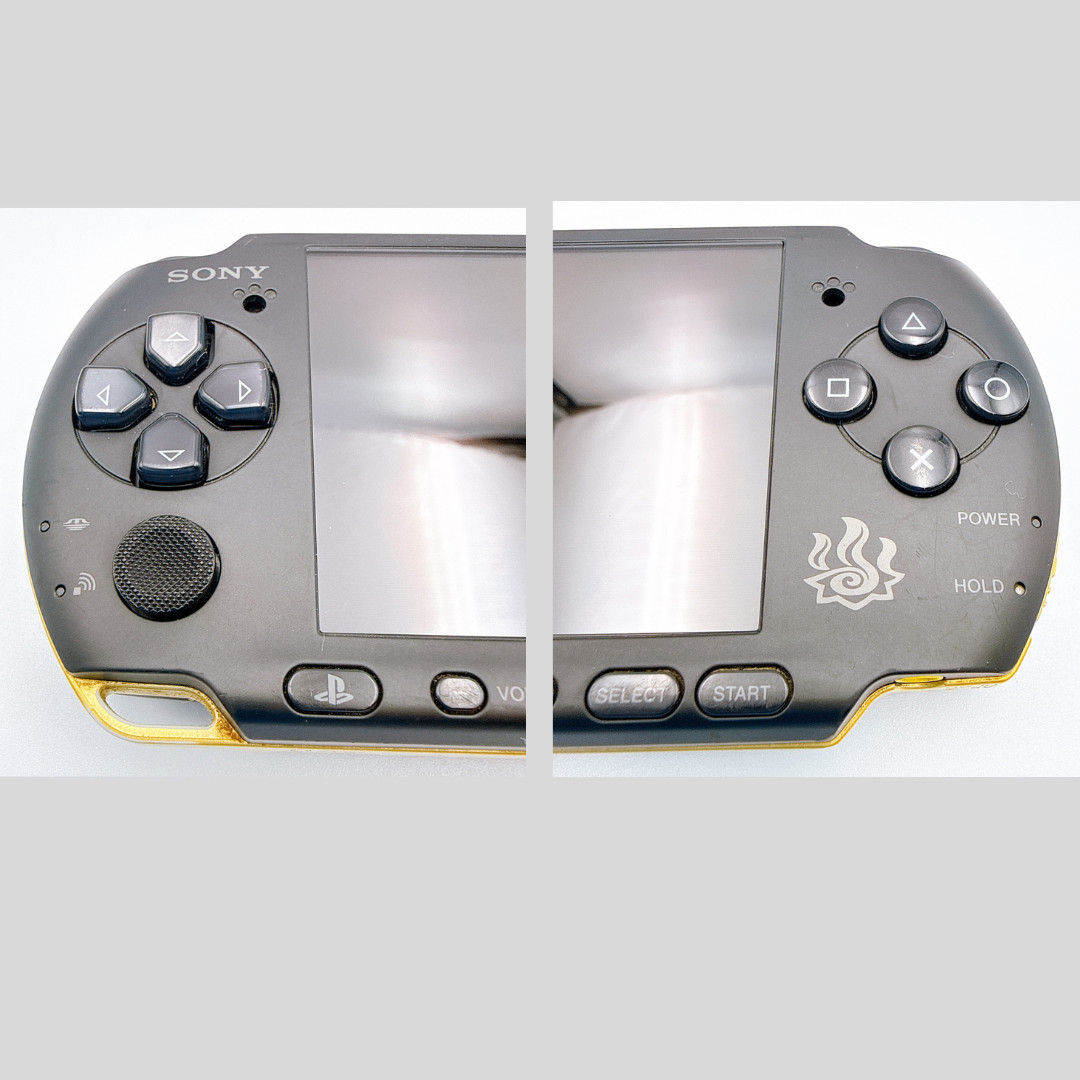 PSP-3000 Console Monster Hunter 3rd Limited Edition Region Free w/4GB-Excellent+