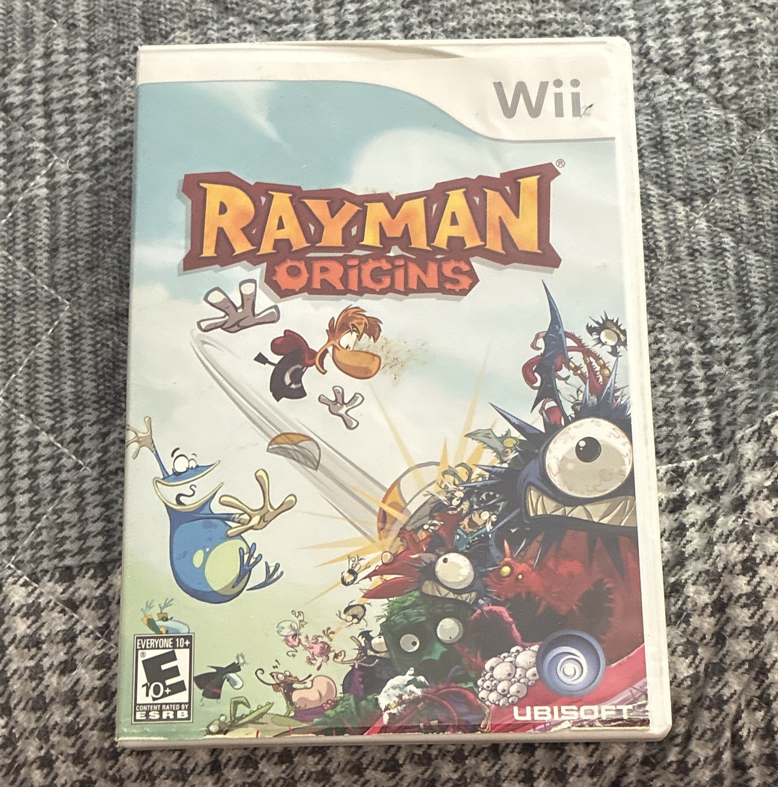 Ubisoft Rayman Origins – Nintendo Wii w/ Case, Multiplayer, E10+ (2011)