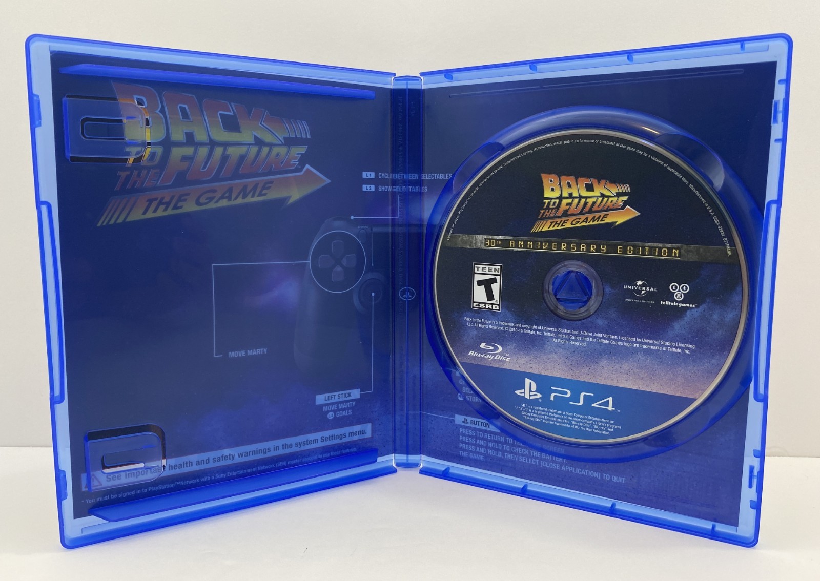 Back to the Future The Game 30th Anniversary Edition PS4 CIB Complete Tested