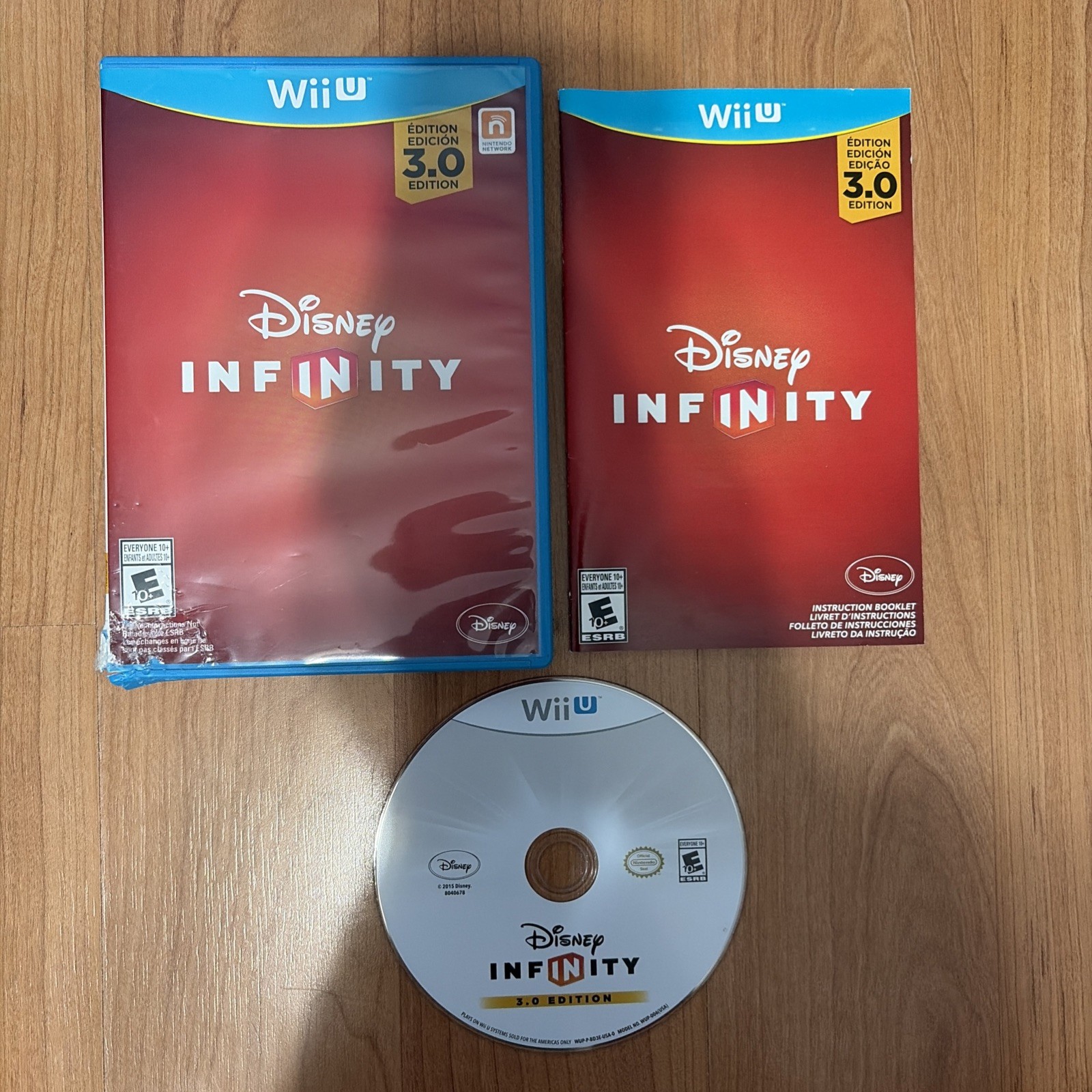 Disney Infinity (3.0 Edition) (Nintendo Wii U 2015) Complete Tested Working