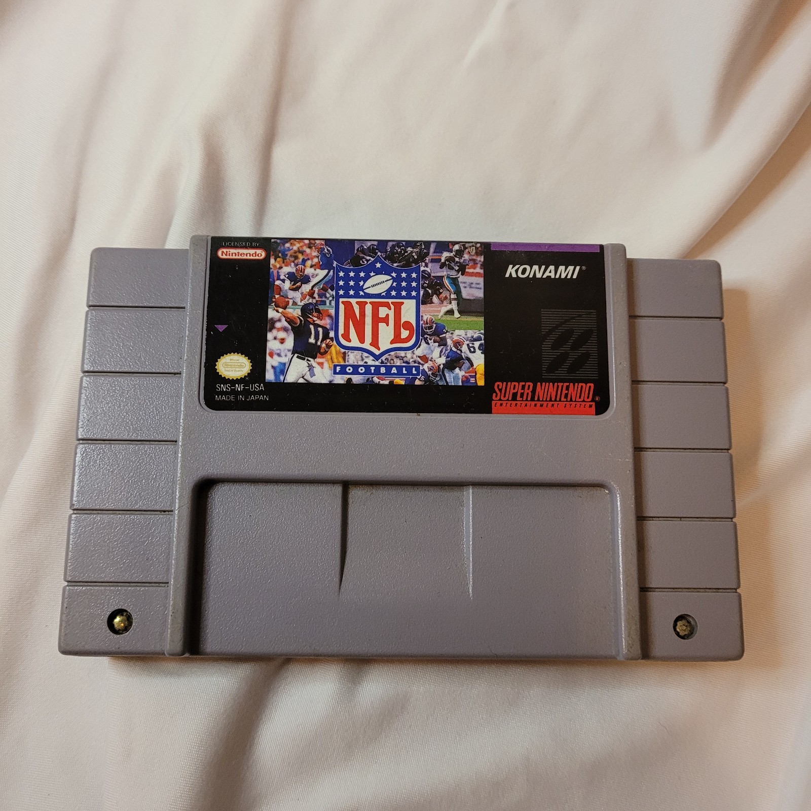 NFL Football SNES Super Nintendo