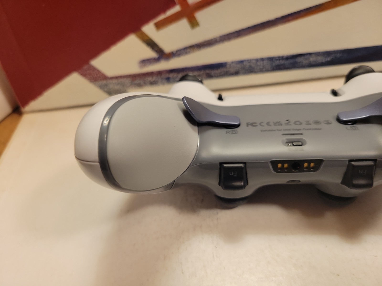 PS5 Sony DualSense Edge Wireless Controller – White TMR Anti Drift Sticks