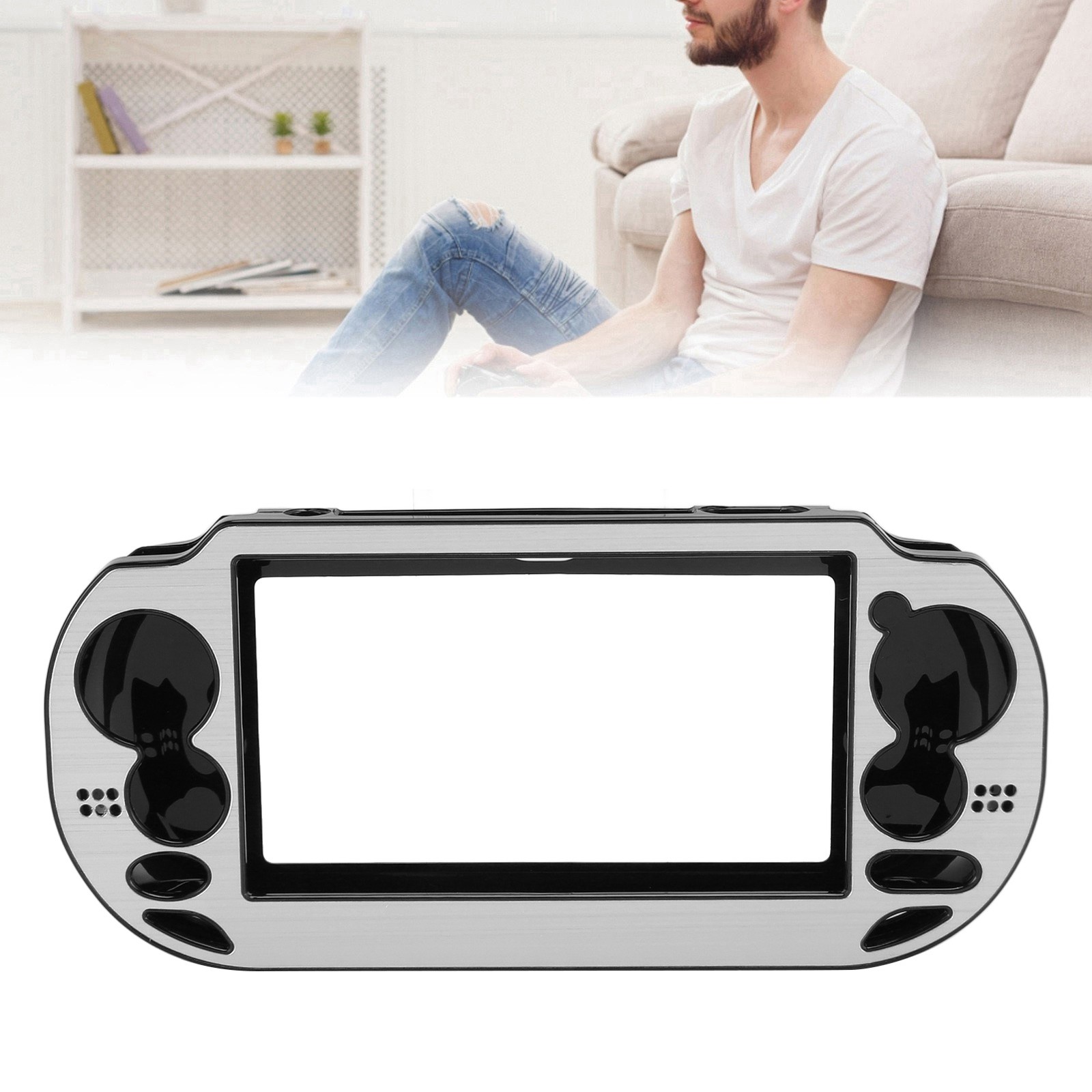Game Console Protective Case Waterproof Shockproof Metal Console Case Cover BLW