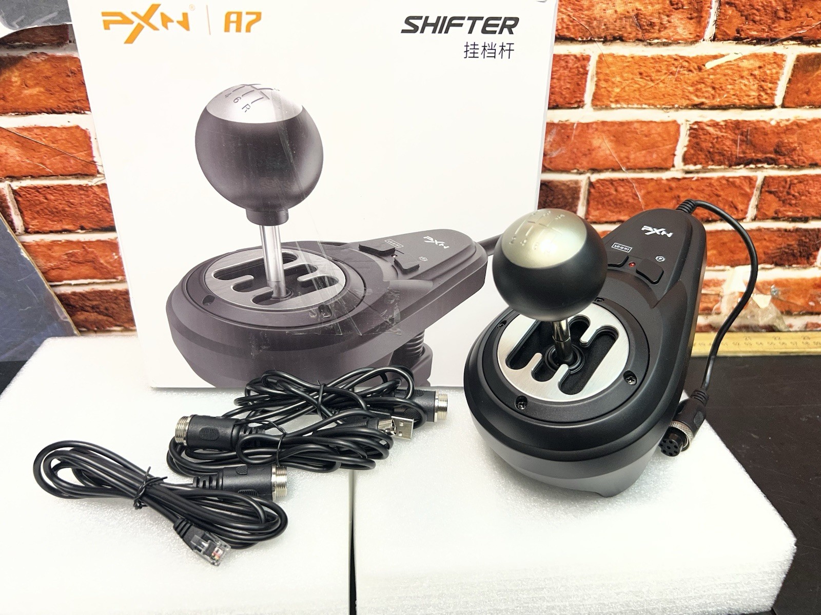 PXN A7 6+1 H Pattern USB Racing Shifter PC V9 V10 V99 V12 Lite