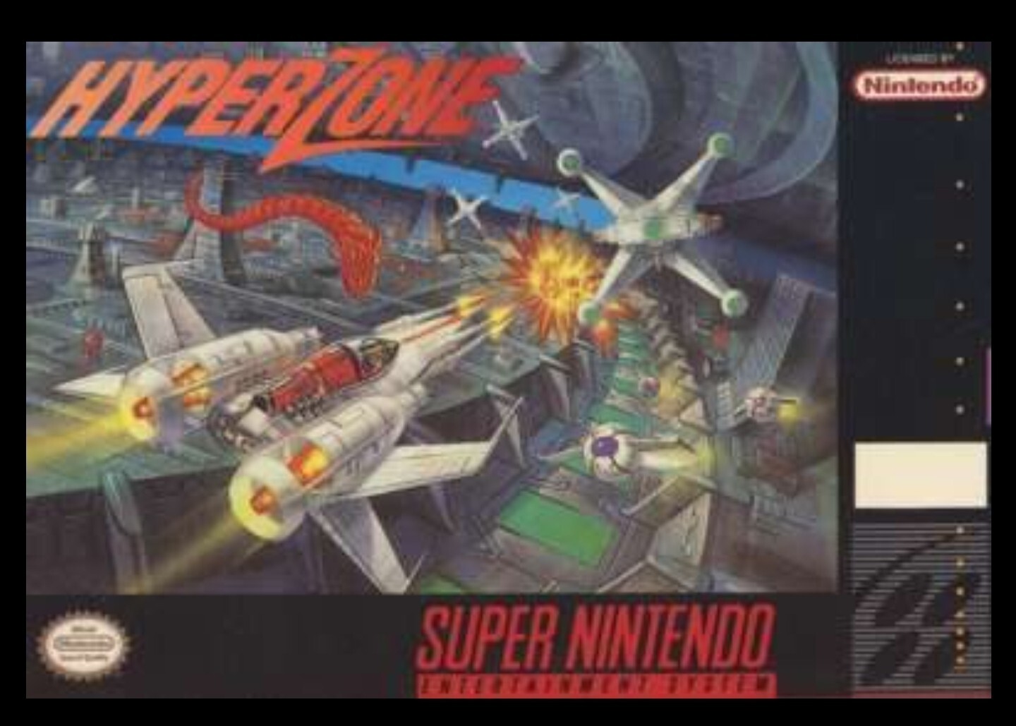 HyperZone Super Nintendo SNES Authentic Cartridge Only – Tested and Working