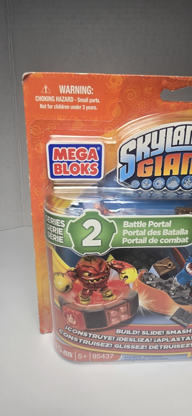 Mega Bloks Skylanders Giants 95437 Series 2 Battle Port Activision 2013 Eruptor