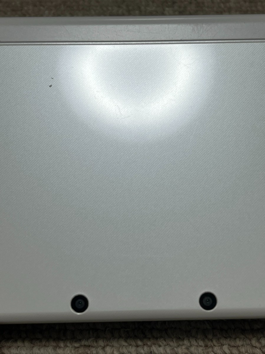 New 3DS LL XL Pearl White Japan Nintendo Console region Japanese B7