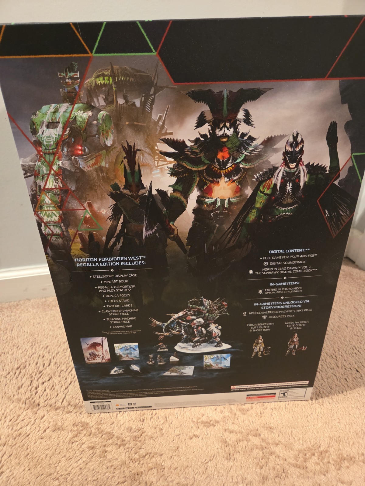 Horizon Forbidden West Regalla Edition Playstation 5 PS5 New Sealed