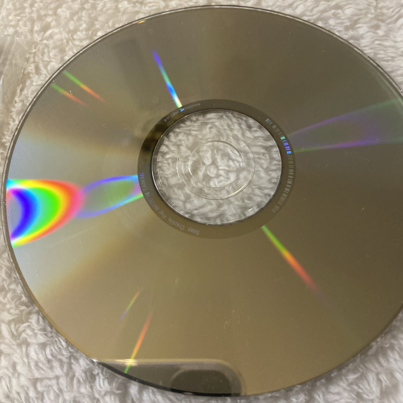Talking Snap Crackle Pop Voice Activated Software Kellogg’s New CD Bonus Vintage