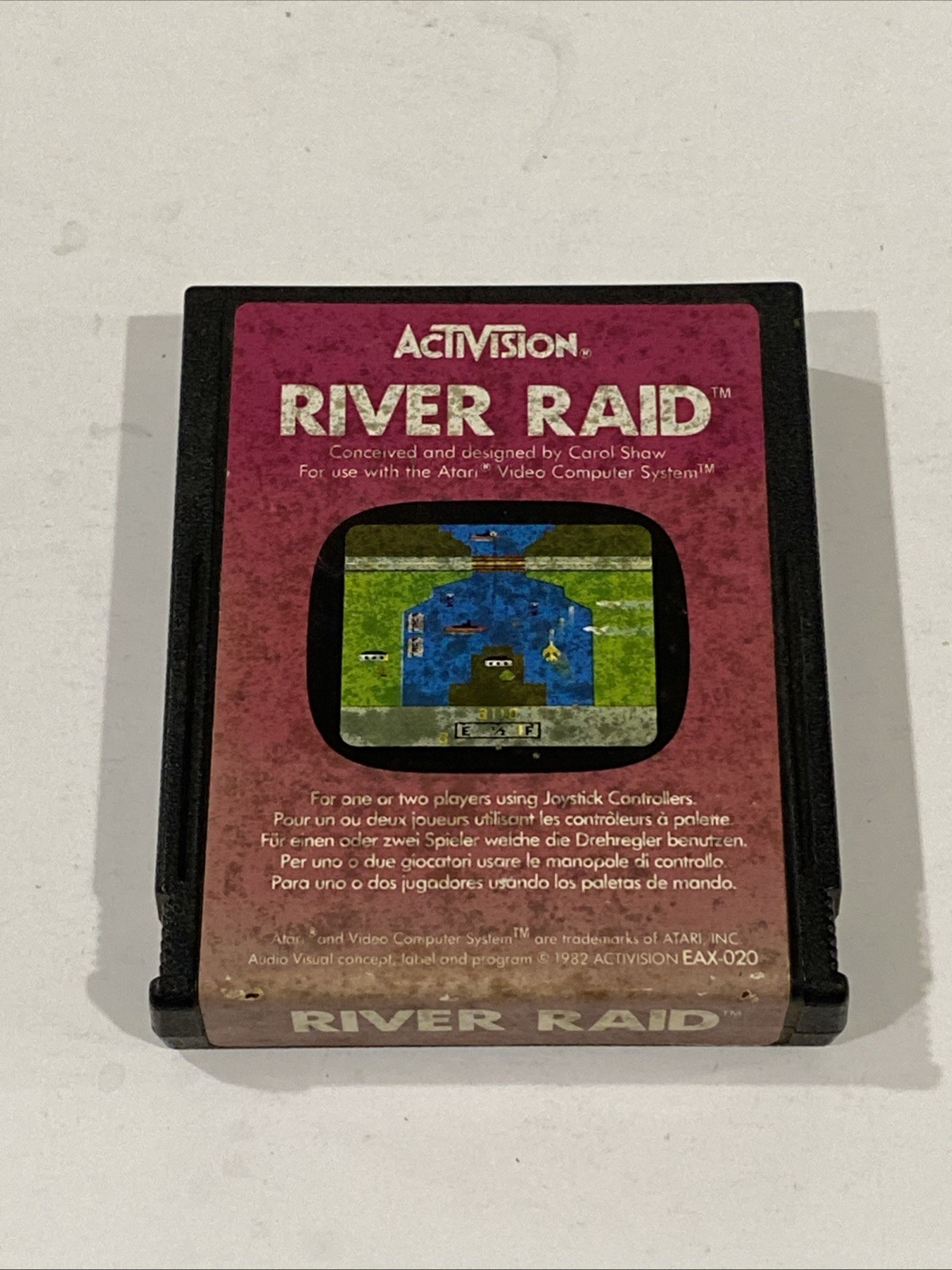 River Raid (Atari 2600) Cart Only – Free Shipping