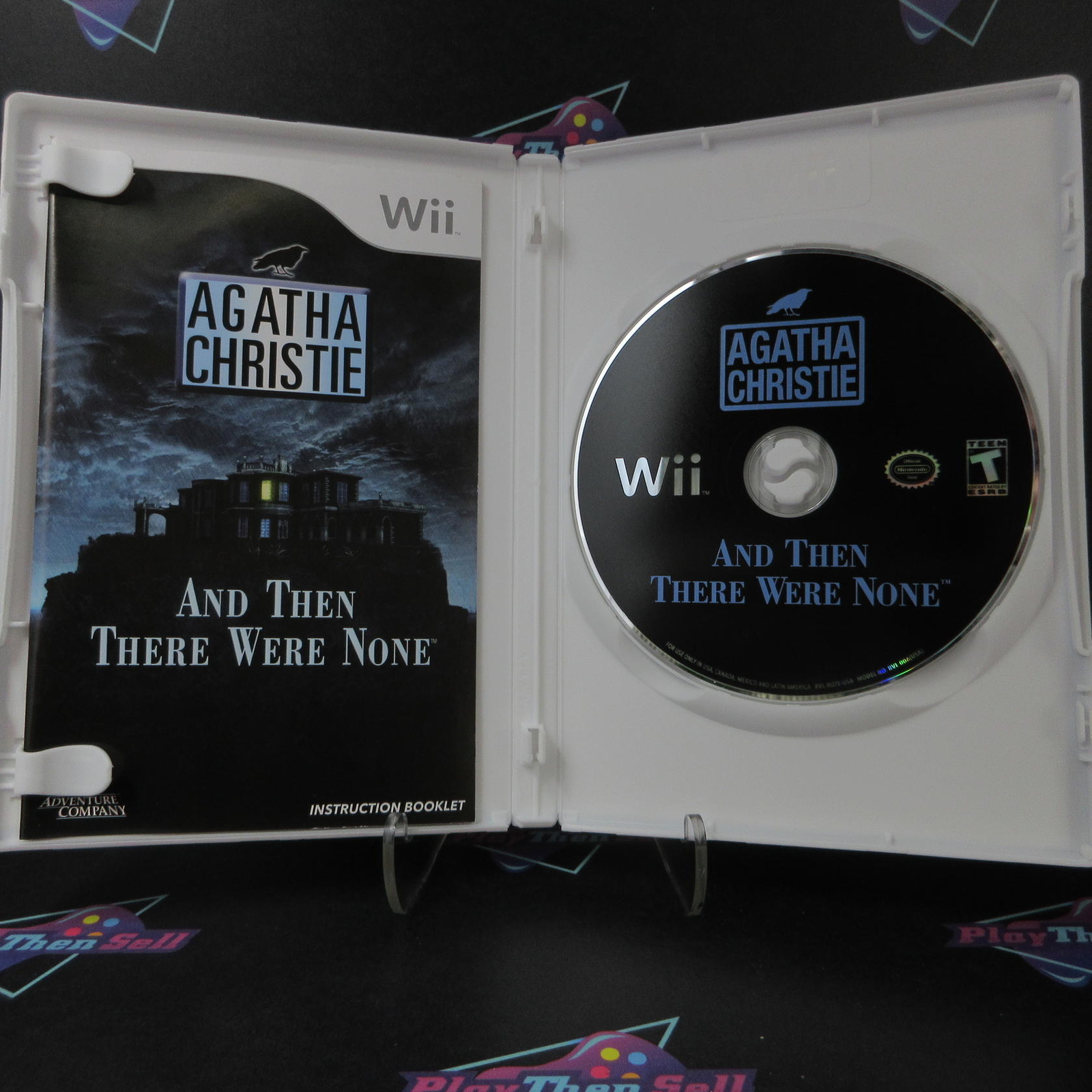 Agatha Christie And Then There Were None Nintendo Wii + Reg Complete – 1 Year..