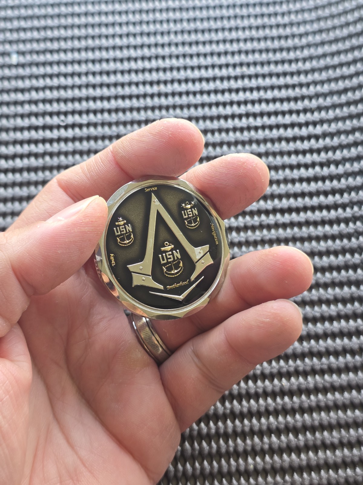Assassin’s Creed Challenge Coin US NAVY Ubisoft Unity Origin Black Flag Odyssey