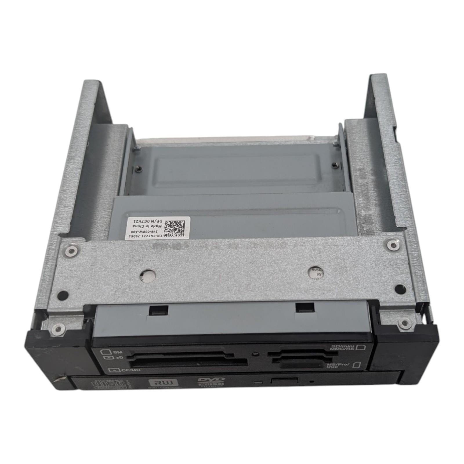 Dell 19-in-1 Media/Flash Card Reader 0G7V21 and Cage/Caddy 0NRMCG