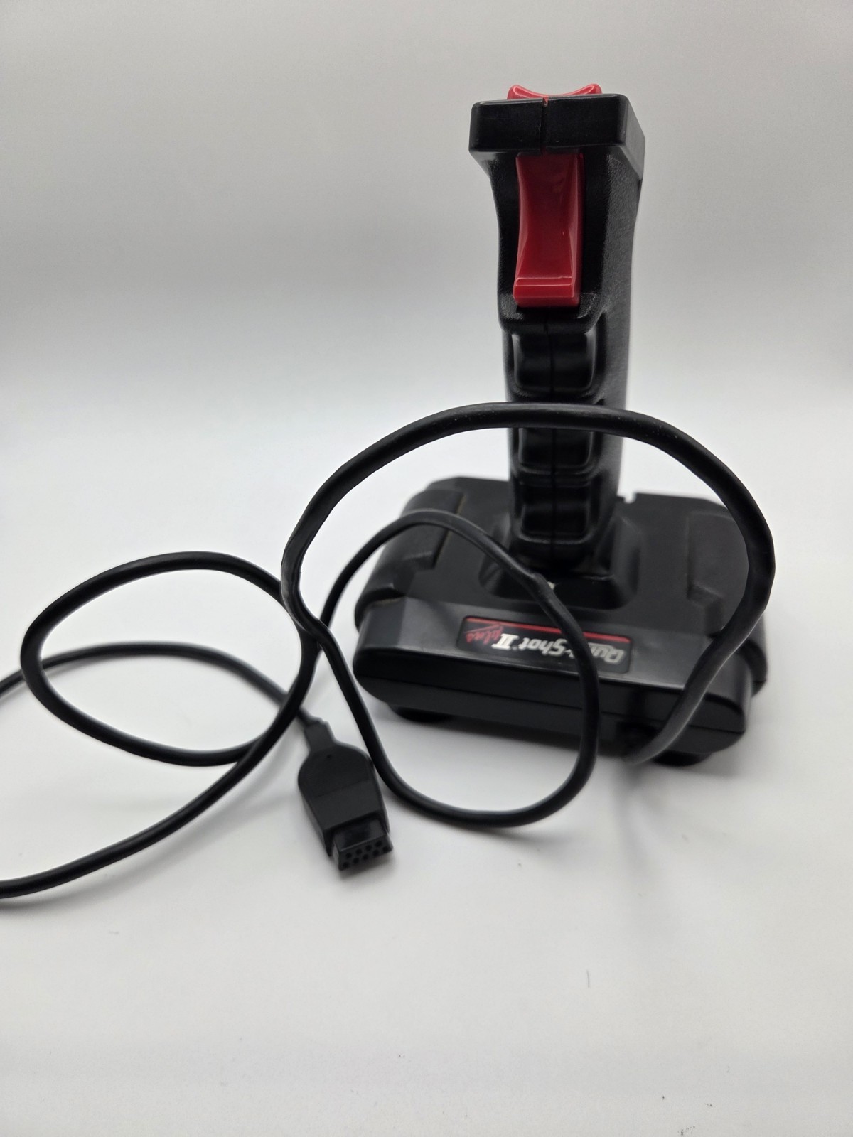 Quick Shot II Plus Joystick SVI-102 – Atari/Commodore – Clean – Untested