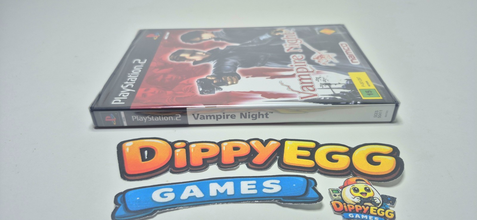 ​Vampire Night G-Con 2 Lightgun Bundle PS2 PAL Brand New In Box Namco Sony VGC