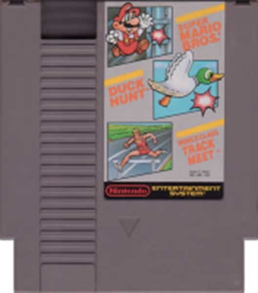 Super Mario/Duck Hunt/World Class Track – Nintendo Game