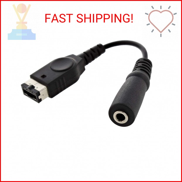 SZLG 3.5MM Headphone Earphone Jack Adapter Cord Cable for Gameboy Advance SP GBA