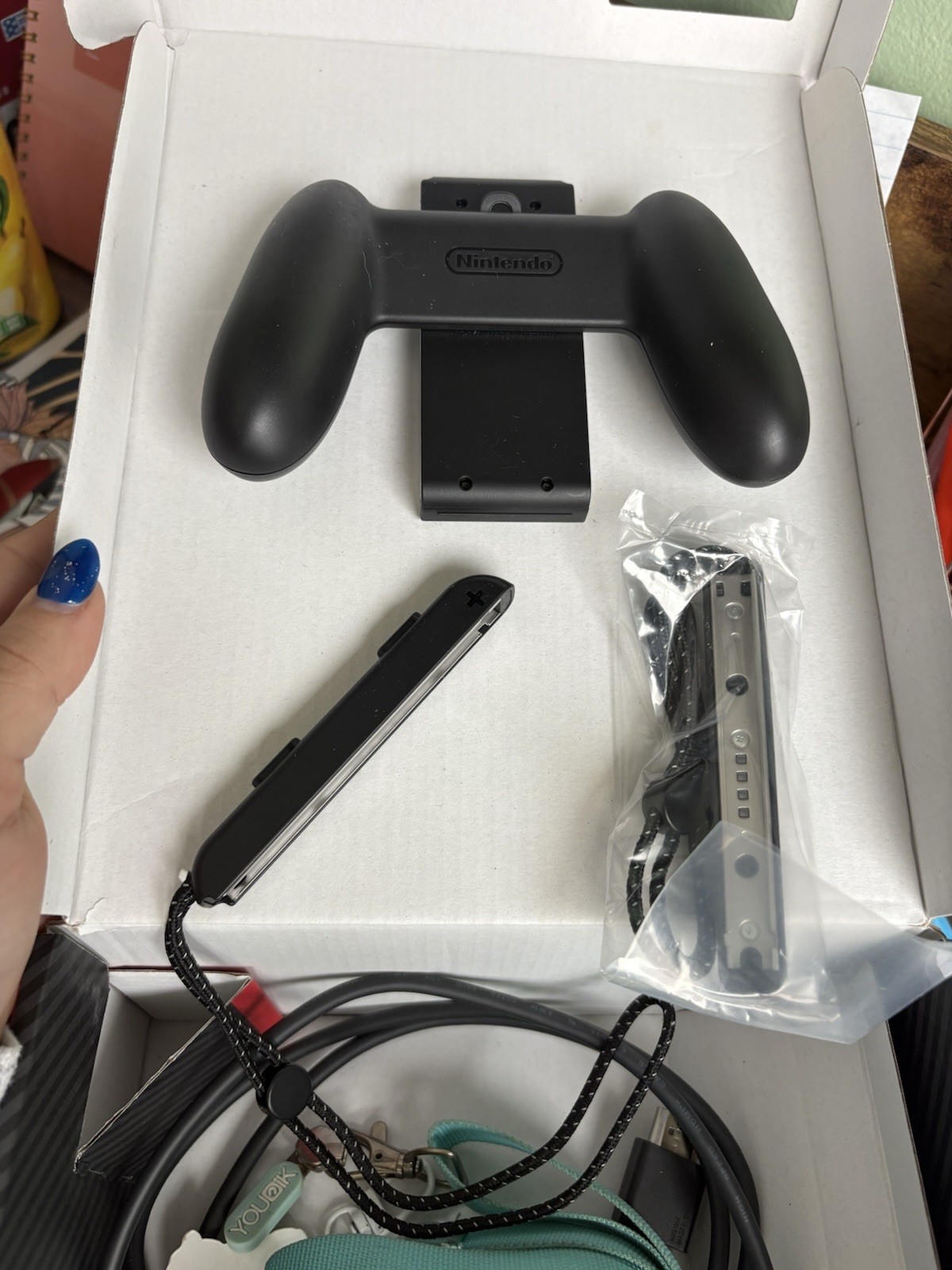 Nintendo Switch (OLED Model) Super Smash Bros. Bundle 64GB Console – Gray