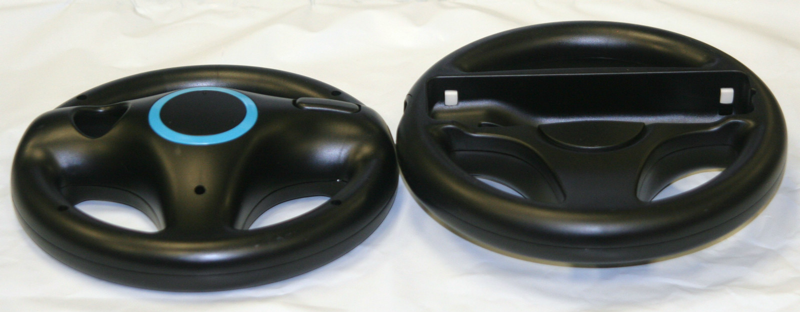 2 x Mario Kart Steering Wheels for Nintendo Wii & Wii U – Old Skool (BLACK)