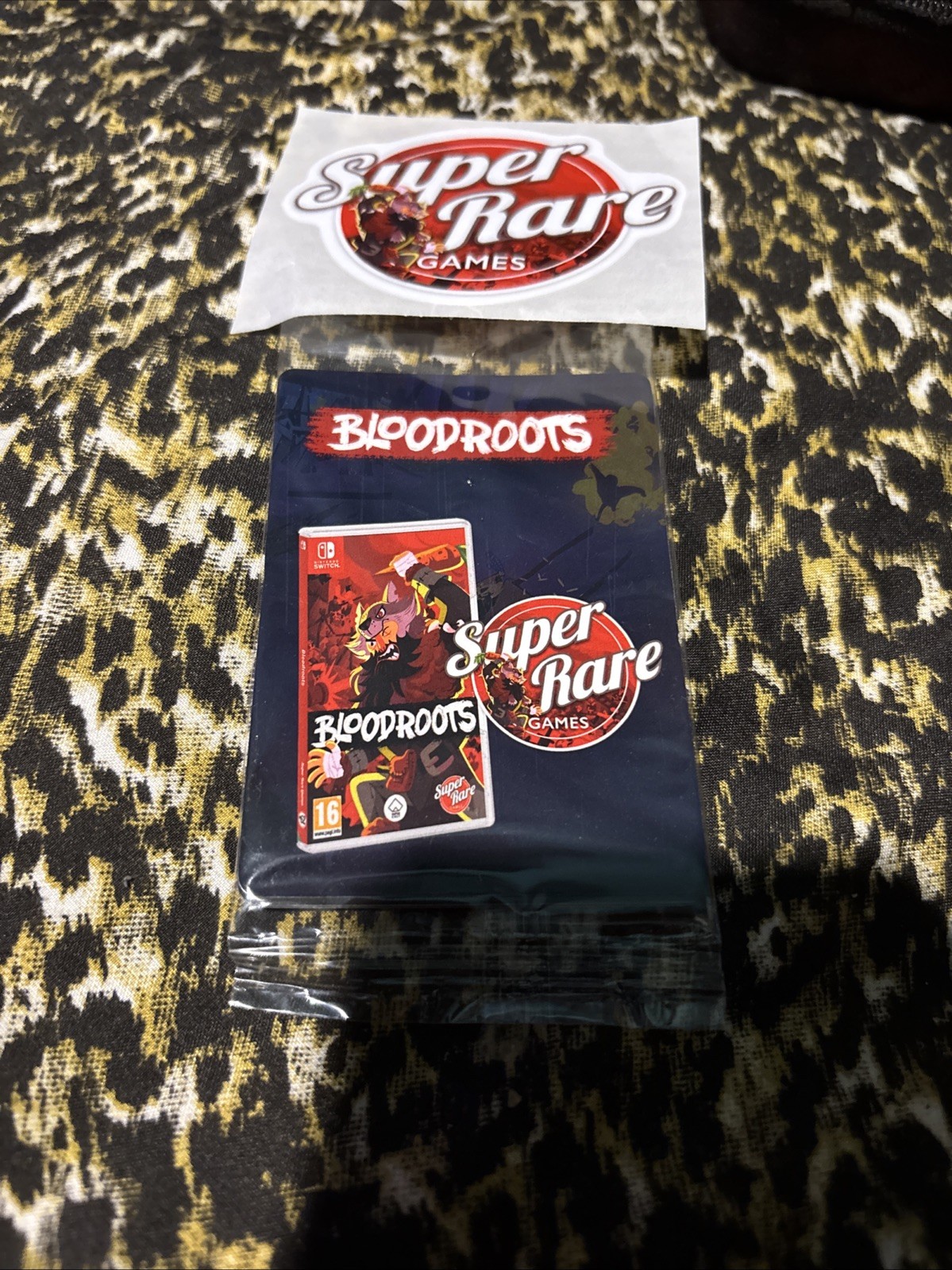 Bloodroots Super Rare Games SRG Nintendo Switch Trading Card Set