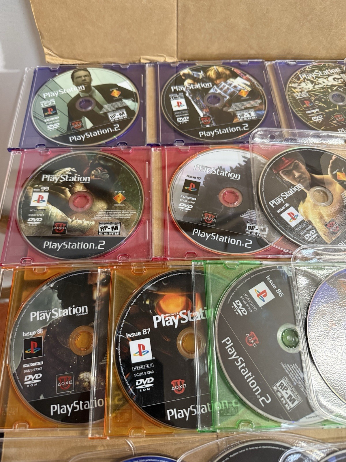 Lot 27 – Official U.S. Playstation 2 (PS2) Demo Discs 70s-111 Mixed