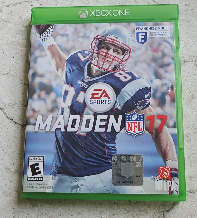 Madden NFL 17 Microsoft Xbox One 2017 100% Tested Working FAST FREE SHIPPING